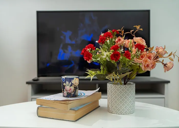 Apartmán Spacious 2 Bedroom In Centre, Fast Wi-fi, Self Check In, Family & Work Friendly *